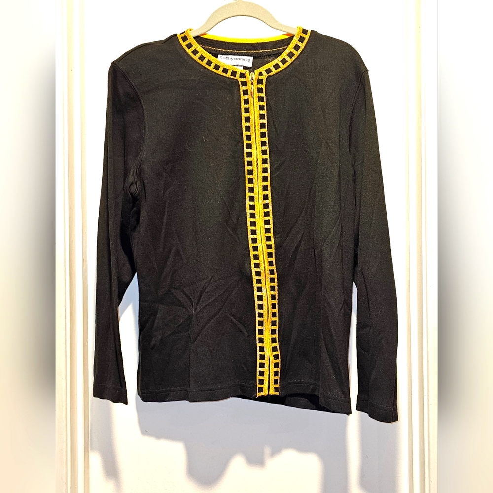 Cathy Daniels Large formal black jacket